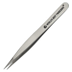 World's Best Tweezers Diamond Tip Tweezer professional closeup demonstrates precise grip.