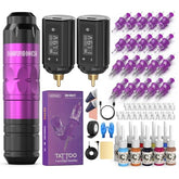 Wormhole Tattoo gun wireless machine offers compact control for steady sessions.