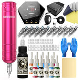 Wormhole Tattoo Kit aluminum pen close-up for precise, smooth lines