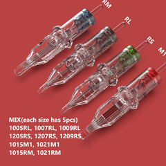 Wormhole Tattoo RL 1005RL visual — crisp liner cartridge for precise outlines.