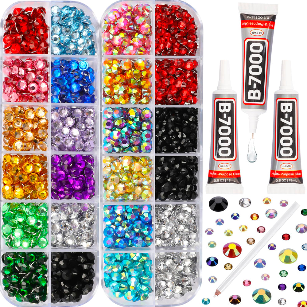 Worthofbest rhinestones 2mm flatbacks for DIY fashion accents and sparkle.