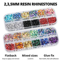 Worthofbest rhinestones 5mm flatbacks provide bold dimension for home decor.