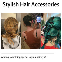 WOVOWOVO sword hair stick tassels highlight festive or cosplay hairstyles