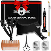 WOZUTUNT beard shaper kit edge razor delivers sharp lines for precise facial contours