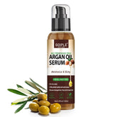 WOZUTUNT Argan Oil Serum bottle pour enables quick, frizz-friendly styling and even distribution.