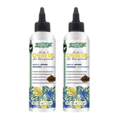 WOZUTUNT Chebe oil bottle close-up for scalp nourishment