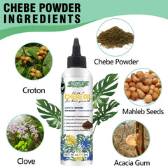 WOZUTUNT Chebe oil pour action highlights quick application