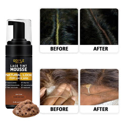 WOZUTUNT lace tint mousse edge control for smooth seams and secure wig styling.