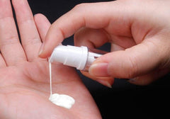 Wresty airless-pump-bottle-cream shows leak-proof travel solution for delicate formulas.