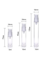Wresty vacuum-lotion-bottle-10ml compact travel bottle for creams and serums.