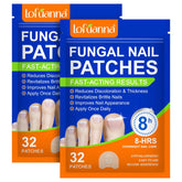 WRFAATGO toenail patches 32-pack on display for convenient at-home repair.