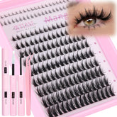 WTVANE anime lash clusters kit package shot for at-home, salon-like results