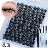 WTVANE Flora Lash Clusters manga-look lashes offer lightweight comfort for all-day wear.
