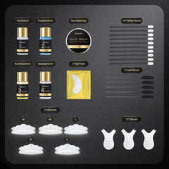 WUGOYU brow lamination kit packaging emphasizes professional brow lift at home