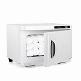 Wuissvnb towel warmer cabinet front view for compact spa or salon use