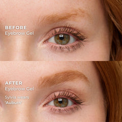 WUNDERBROW Eyebrow Gel auburn brush close-up for precise application