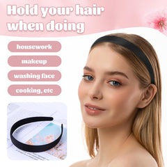 WY LIGHTING LEVEL headbands worn with casual outfits for daily wear versatility.
