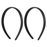 WY LIGHTING LEVEL headband DIY black wide 1.5cm closeup for customization ideas