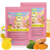Xaarty turmeric kojic cleansing pads pack for daily cleansing and balanced skin hydration.