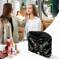 XFN Night Butterfly Moth makeup bag pattern detail highlights vibrant gothic style for gifting