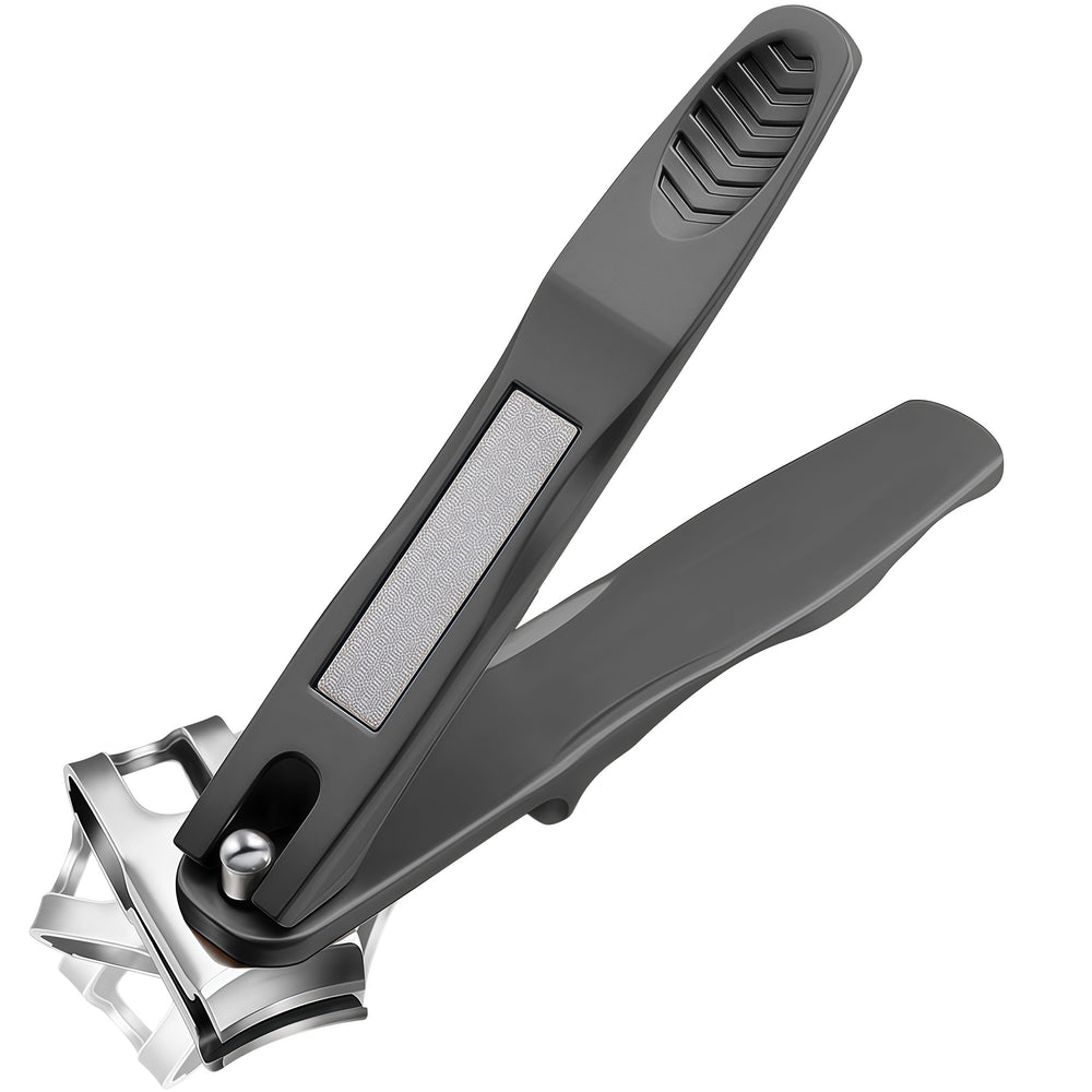 XGIZMOO 360° rotating head toenail clippers for versatile angle trimming for seniors.