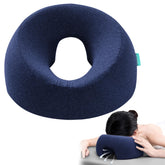 xiaomubiao face-down pillow for massage table — supports head without nasal pressure, enabling relaxing sessions.