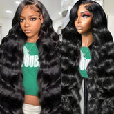 Xiayume 30inch 13x6 lace front wig front view shows natural hairline for everyday styling