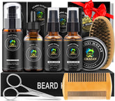 XIKEZAN beard kit full set shown for a complete grooming routine and polished look