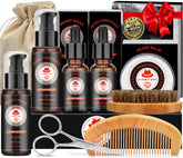 XIKEZAN beard kit gift box with premium tools for effortless masculine grooming.