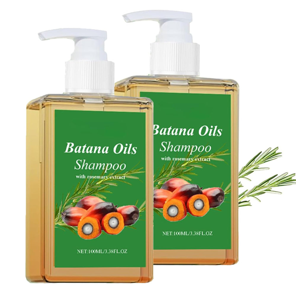 XIKRO Batana Oil Shampoo bottle front with rosemary for nourishment.