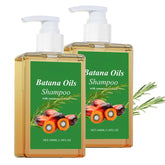 XIKRO Batana Oil Shampoo bottle front with rosemary for nourishment.