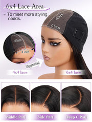Xinjiju drawstring-cap wig shows breathable, secure fit for daily wear.