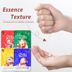 Xiuxixu centella-asiatica mask pattern for soothing calm skin.