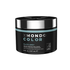XMONDO Color Slate Grey depositing mask bottle showing pigment-depositing care for hair color
