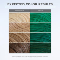 XMONDO Color Super Green application gloves for clean, even color application.