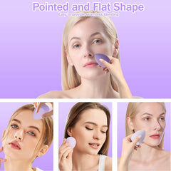 XMOSNZ powder puff blending sponges boost pressed powder finish for smooth results.