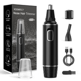 XOOMRSCP nose trimmer front view with a sleek black-silver finish for quick grooming