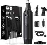 XOOMRSCP nose trimmer ink black front view for precise grooming at home