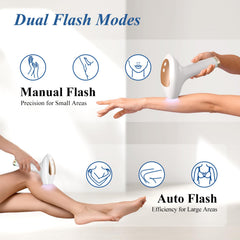 Xsoul auto manual modes image shows versatile treatment options for large and small areas.