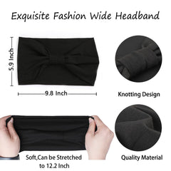XTREND bohemian-style headbands with elastic for all-day comfortable fit.