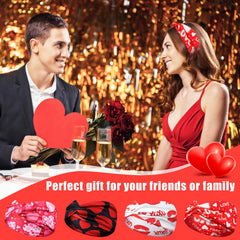 XunYee Christmas headband in soft polyester gentle on skin