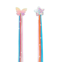 Xuxisowo unicorn hair bows blue—bright clip to brighten hairstyles