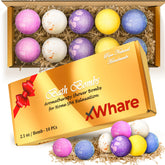 Xwhare XXL bath bombs full set delivers spa-like relaxation at home.