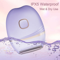 XYYOUWEI wet and dry shaving head enabling bathroom-friendly grooming.