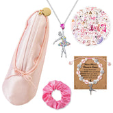 Y1tvei ballerina shoe makeup bag highlighting compact storage and travel-ready organization
