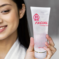 YMEYFAN handheld facial device use with conductive gel for salon-like results.