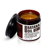 Yacemira Batana Oil bottle showcases pure organic nourishment for hair repair