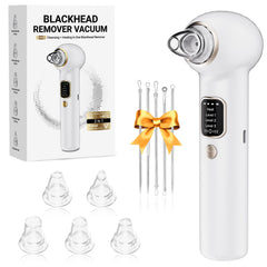 YAGETU pore vacuum kit white with digital display enables precise suction control during sessions.