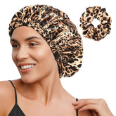 YANIBEST butter-satin bonnet offers a gentle, protective glide for hair overnight