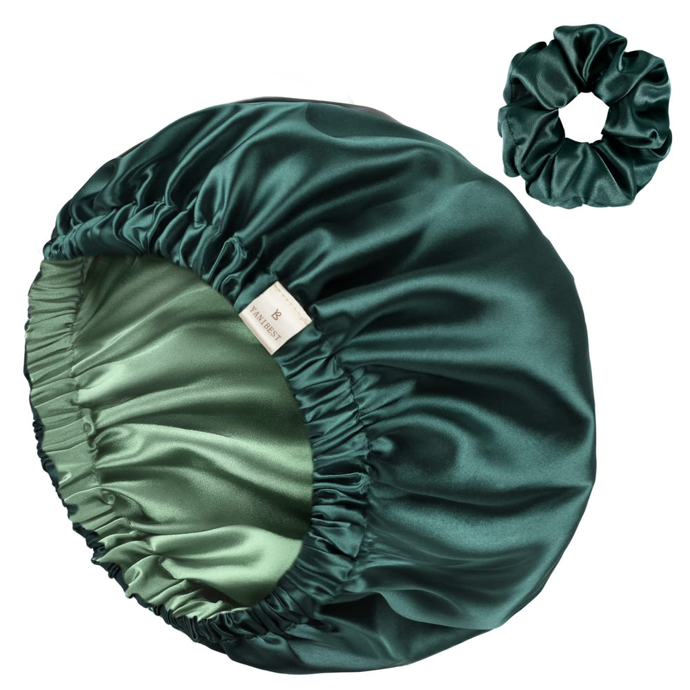 YANIBEST butter-satin bonnet relieves friction for smooth hair while you sleep